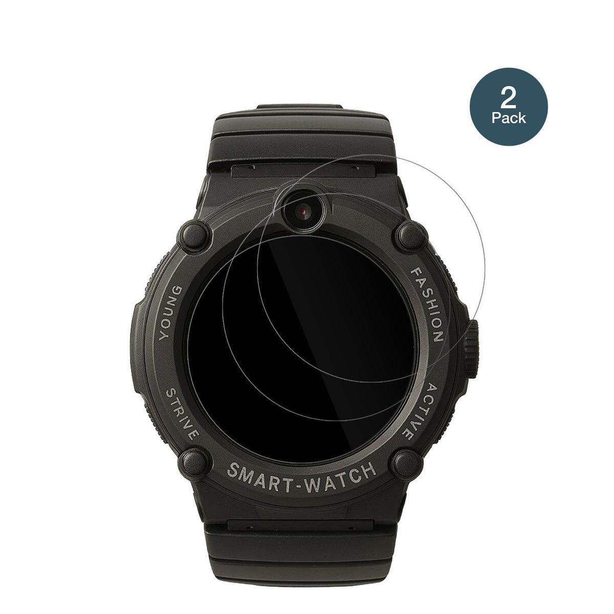 2x Screen Protector for Watchmark GPS Watch Kids Flexible Glass 9H dipos