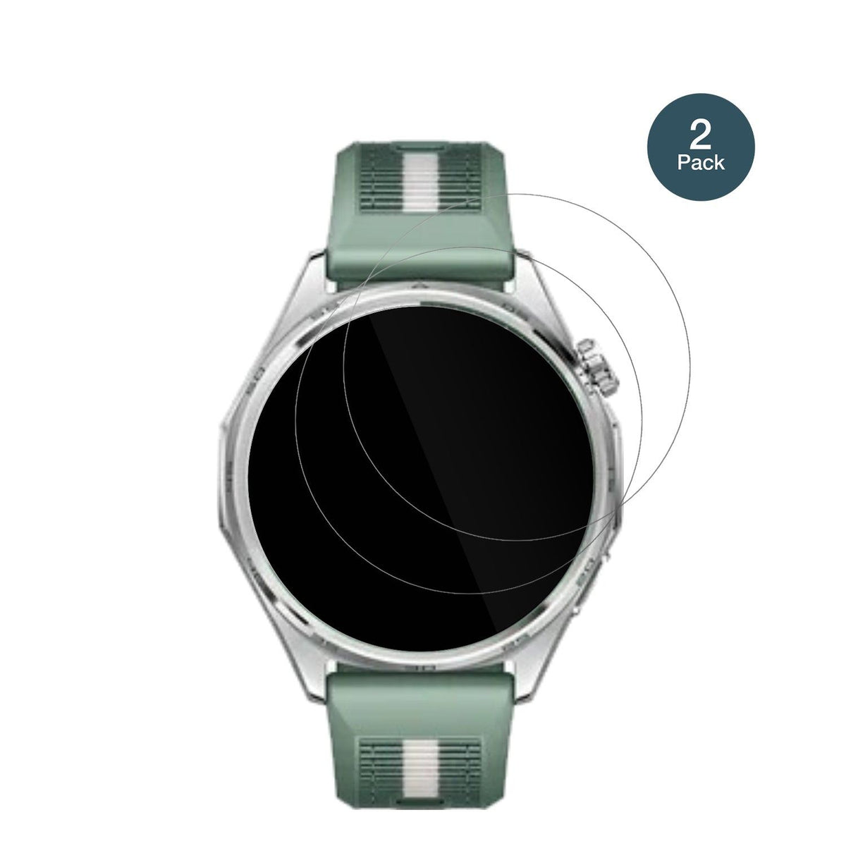 2x Screen Protector for Huawei Watch GT6 46mm Flexible Glass 9H dipos