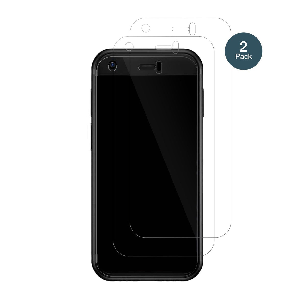 2x Screen Protector for YOHOPE 3G Mini Handy Flexible Glass 9H dipos