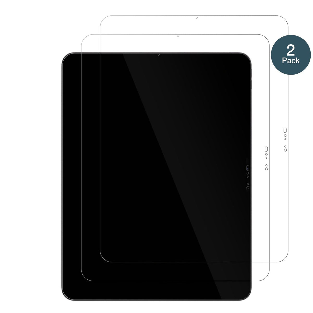 2x Screen Protector for Apple iPad Pro M5 13 Zoll Flexible Glass 9H dipos
