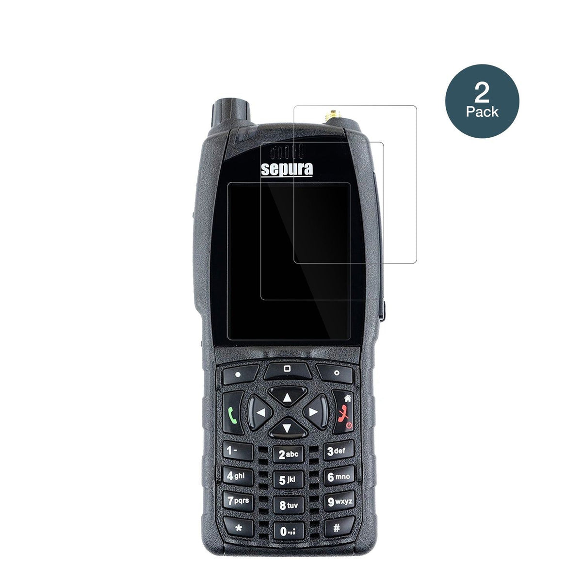 2x Screen Protector for Sepura SC2020 Flexible Glass 9H dipos