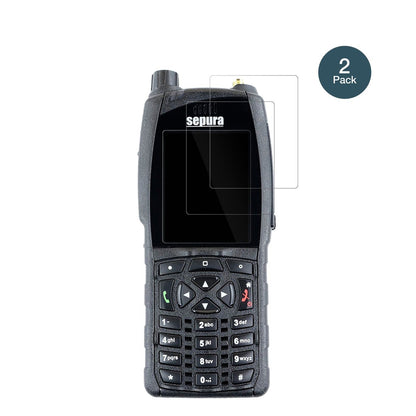 2x Screen Protector for Sepura SC2020 Flexible Glass 9H dipos