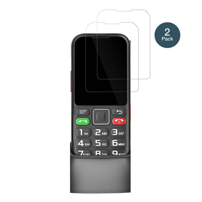 2x Screen Protector for Brisum F22 Seniorenhandy Flexible Glass 9H dipos
