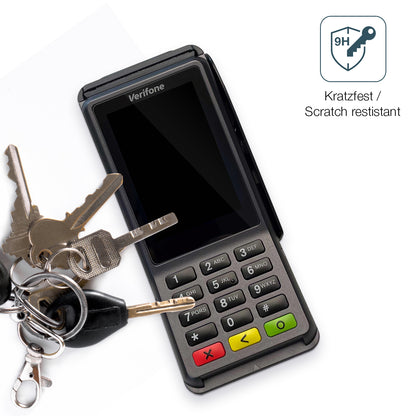 2x 9H Schutzfolie für Verifone V400c Panzerfolie