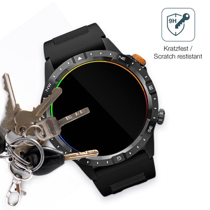 2x 9H Schutzfolie für Banlvs Smartwatch 1.39 Zoll Panzerfolie