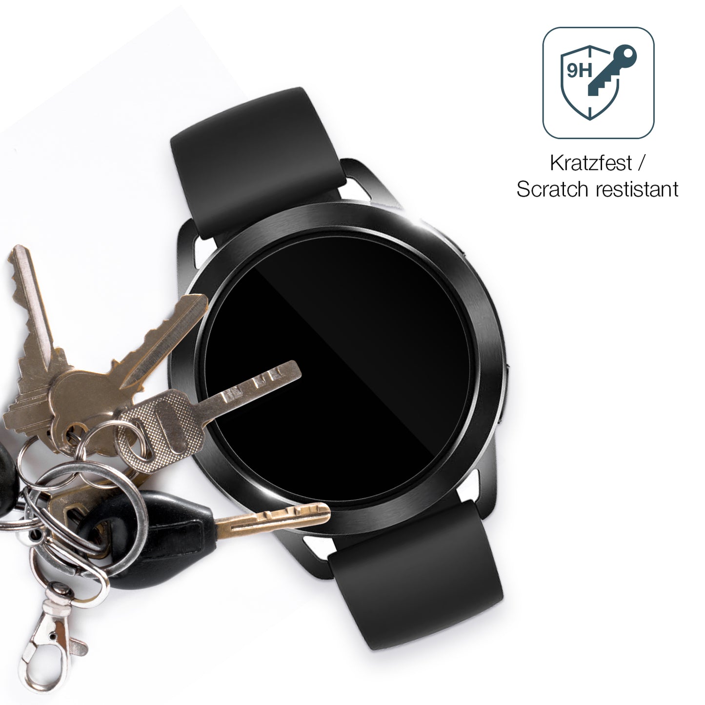 2x 9H Schutzfolie für Xiaomi Watch S3 Panzerfolie