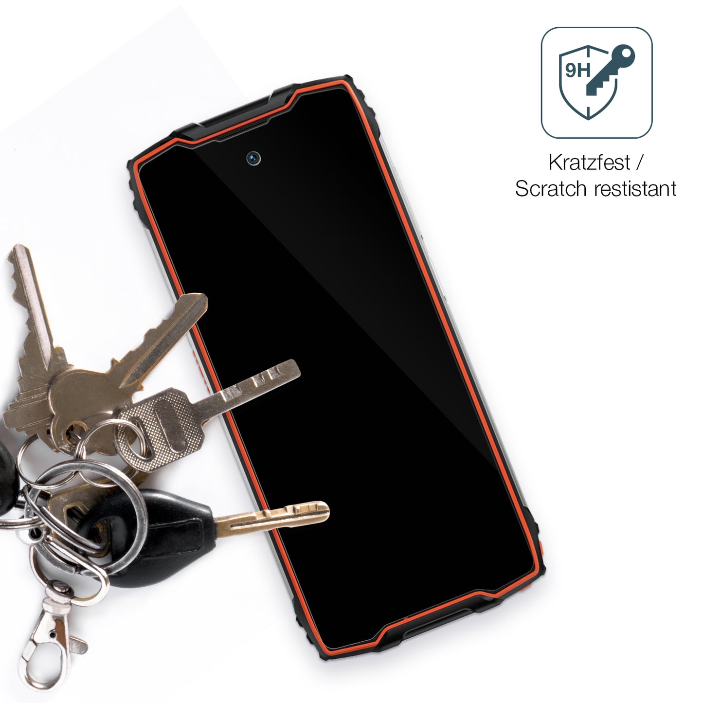 2x 9H Schutzfolie für Blackview BV9300 Pro Panzerfolie