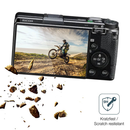 2x Screen Protector for RICOH GR IIIx HDF Flexible Glass 9H dipos