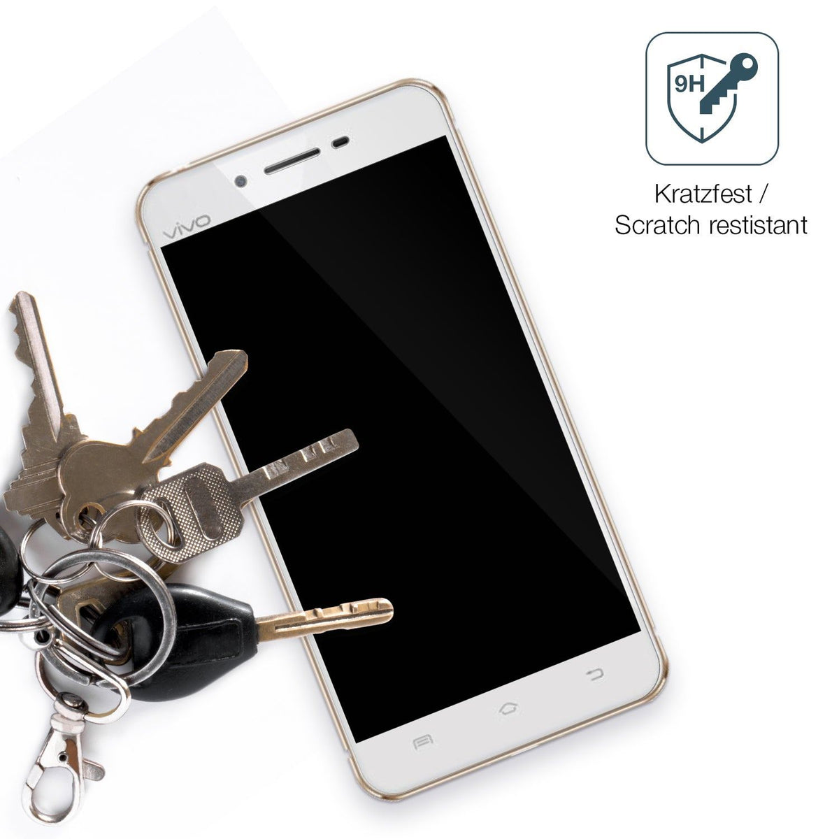 2x Screen Protector for Vivo X6A Flexible Glass 9H dipos