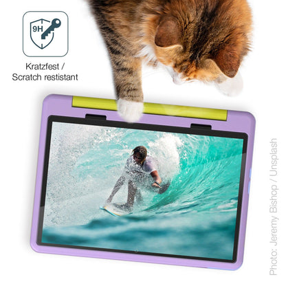 2x Screen Protector for Cheerjoy Kinder Tablet 10 Zoll Flexible Glass 9H dipos
