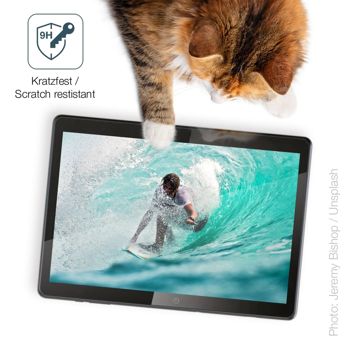 2x Screen Protector for QDDQ Tablet Flexible Glass 9H dipos