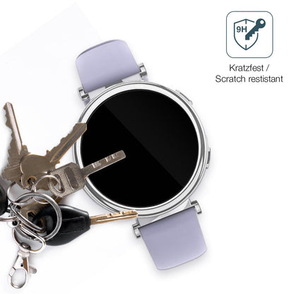 2x Screen Protector for Sanorum 1.27 Zoll Smartwatch Flexible Glass 9H dipos