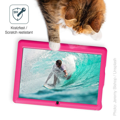 2x Screen Protector for Bufo Kids Tablet KT1006 10 Zoll Flexible Glass 9H dipos