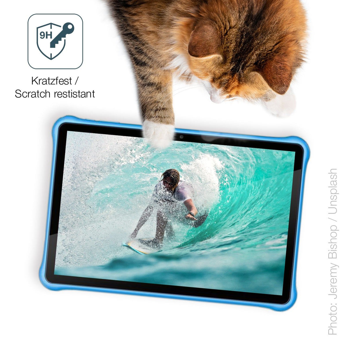 2x Screen Protector for Blackview Tab A6 Kids Flexible Glass 9H dipos