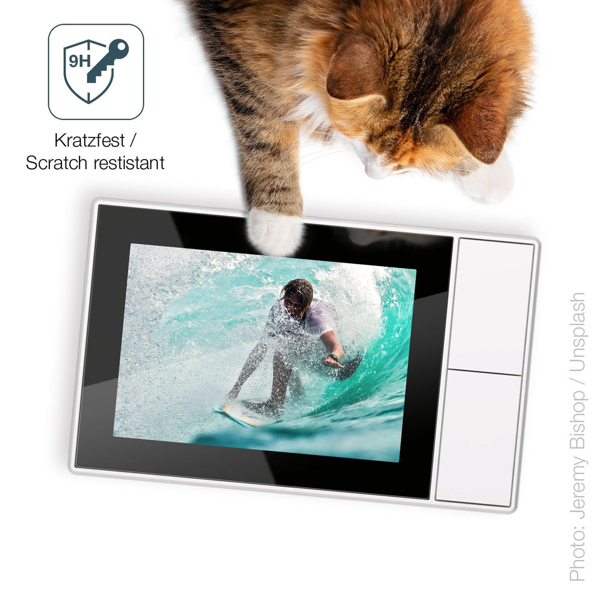 2x Screen Protector for SONOFF NSPanel-EUW Flexible Glass 9H dipos