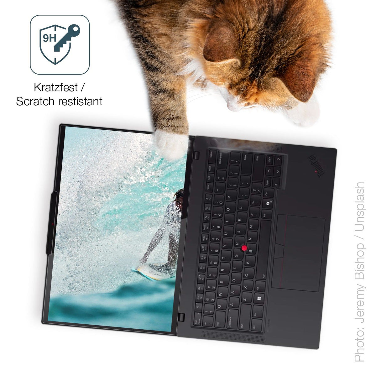 2x Screen Protector for Lenovo Campus ThinkPad P14s Gen 5 Flexible Glass 9H