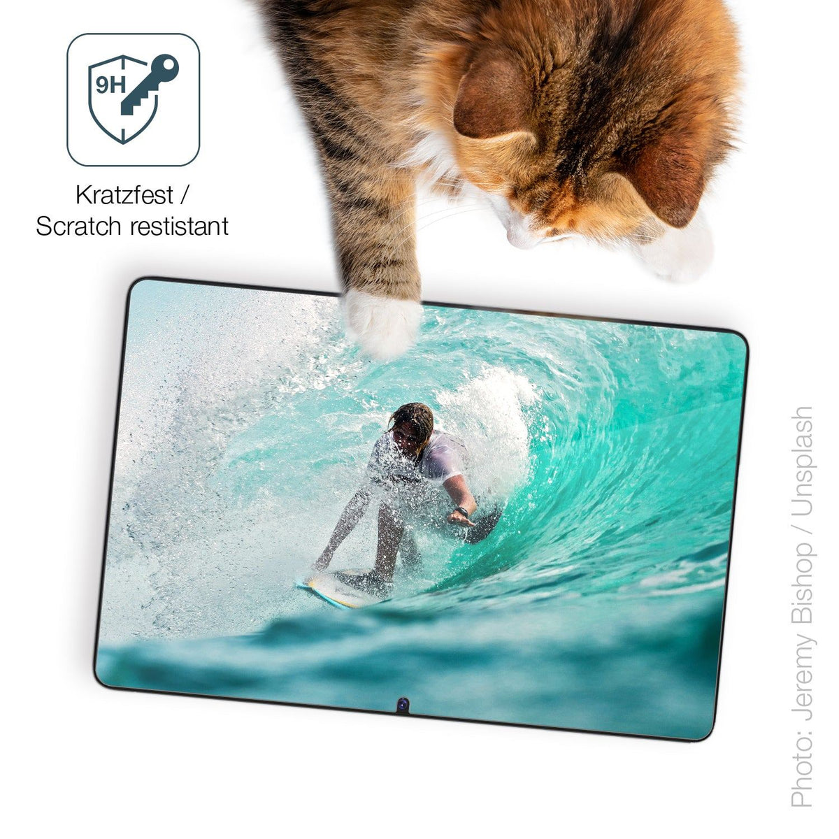 2x Screen Protector for JJGJ P80 11 Zoll Flexible Glass 9H dipos