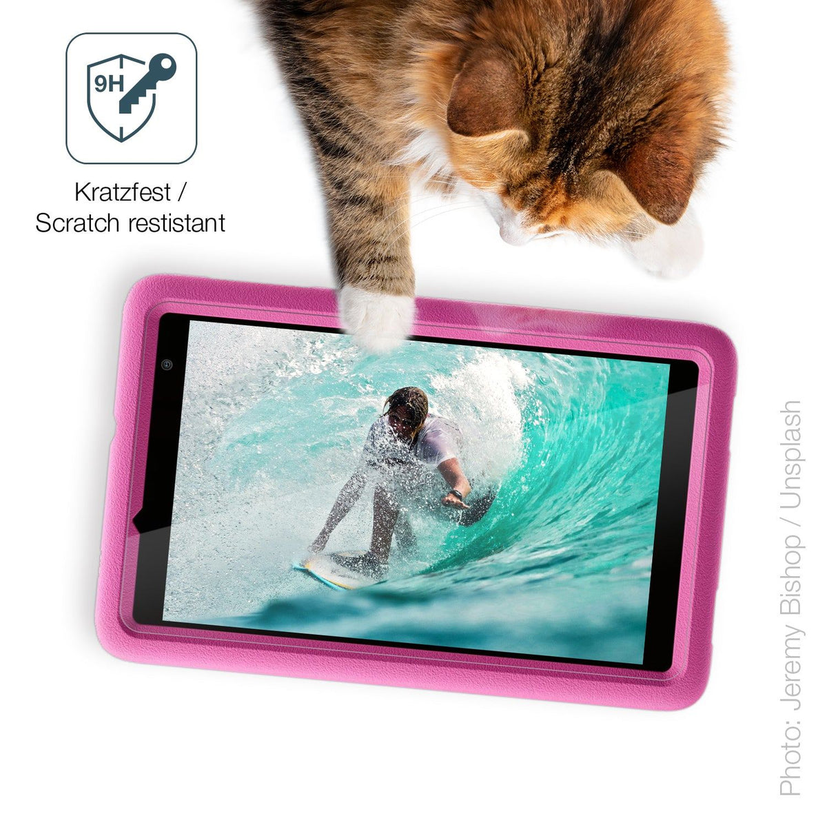 2x Screen Protector for Blackview Tab A5 Kids Flexible Glass 9H dipos