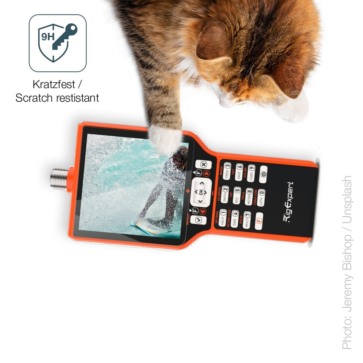 2x Screen Protector for RigExpert MATCH Flexible Glass 9H dipos