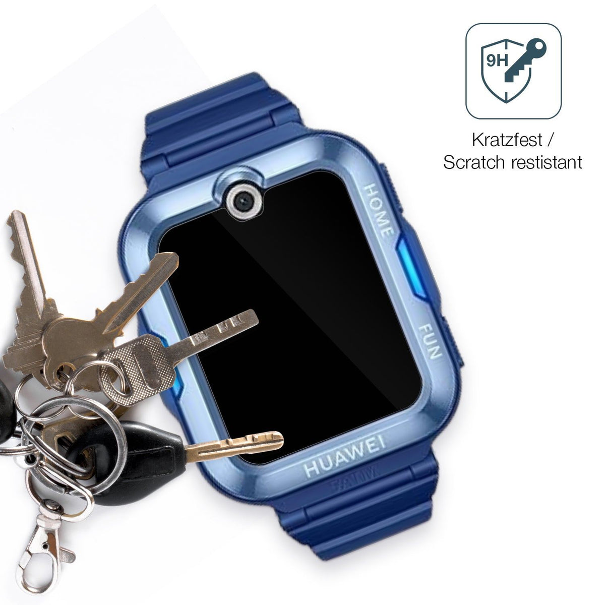 2x Screen Protector for Huawei Kids Watch 5 Flexible Glass 9H dipos