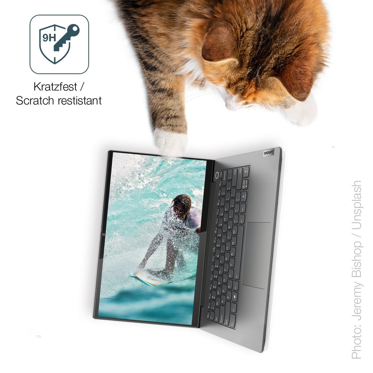 2x Screen Protector for Lenovo ThinkBook 14 Gen 4 Plus Flexible Glass 9H dipos
