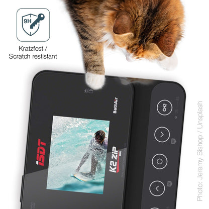 2x Screen Protector for ISDT K27ip Flexible Glass 9H dipos