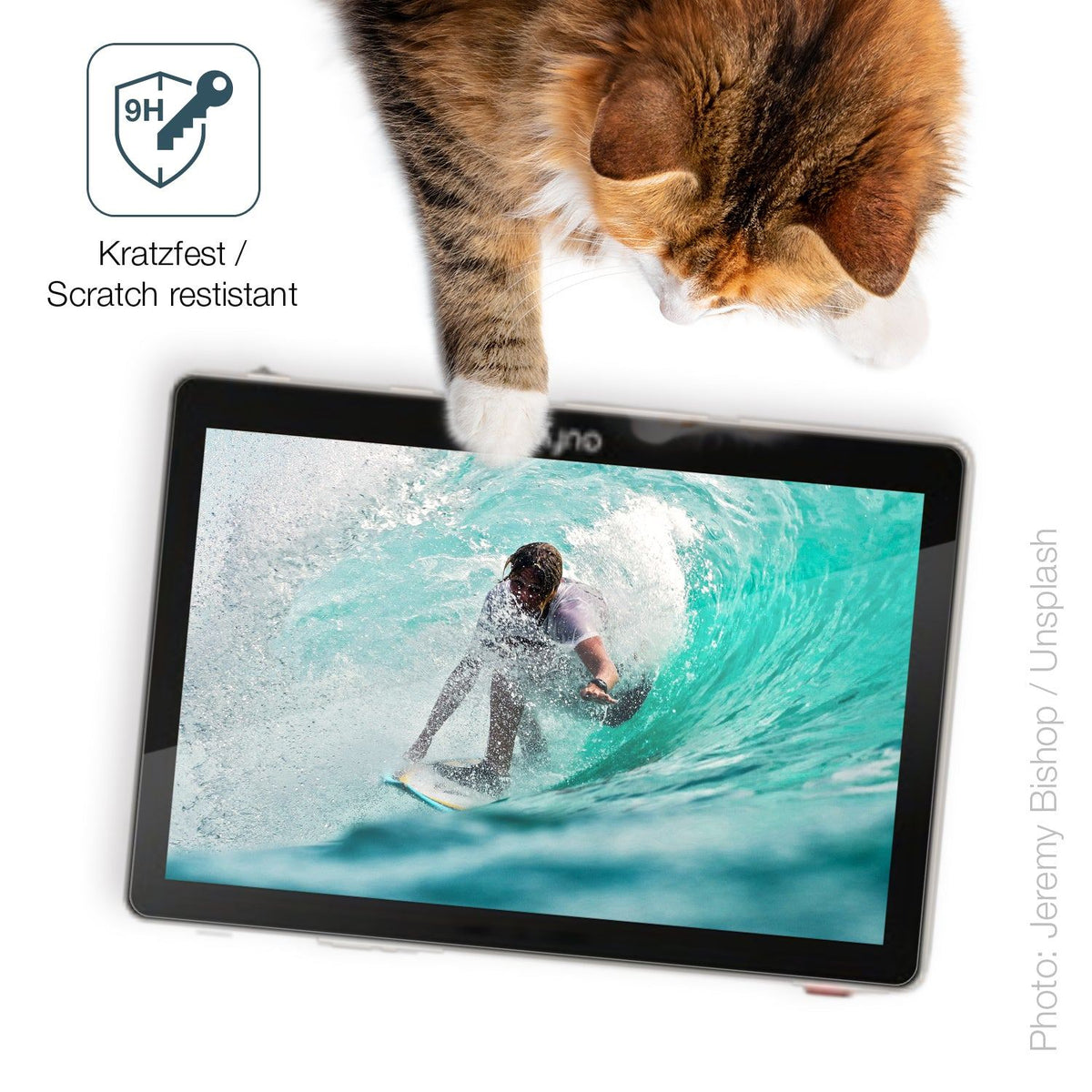 2x Screen Protector for Eufy Smartdisplay E10 Flexible Glass 9H dipos