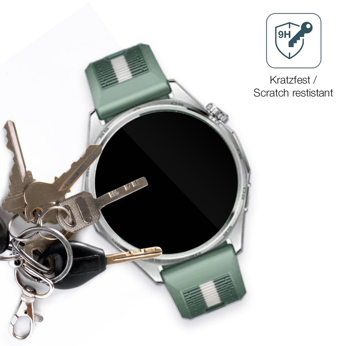 2x Screen Protector for Huawei Watch GT6 46mm Flexible Glass 9H dipos