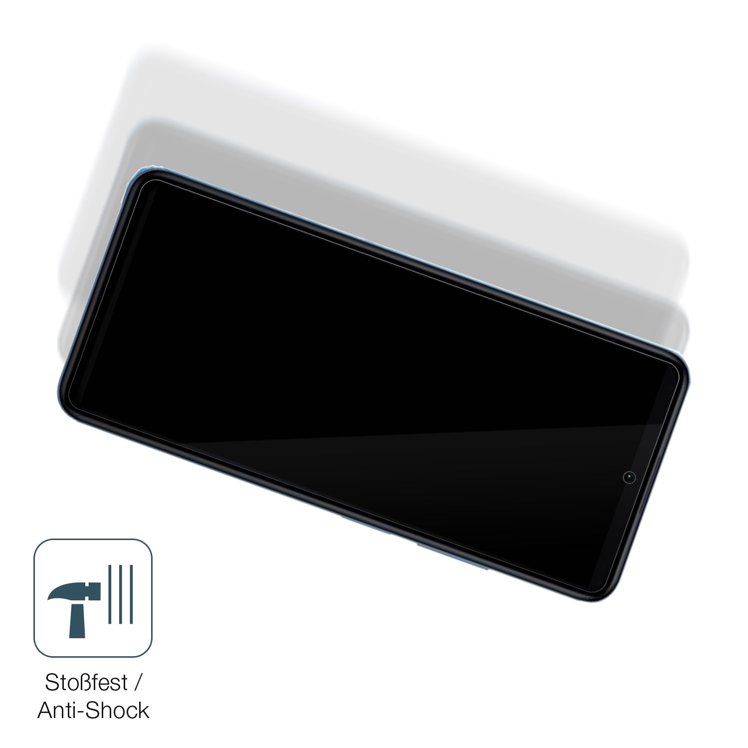 Schutz gegen Kratzer auf dem Xiaomi Redmi Note 11T Pro Plus Glas durch Schlüssel, Stöße gegen die Tischkante oder Stürze