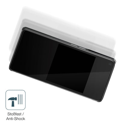 Schutz gegen Kratzer auf dem Oppo K10 Pro Glas durch Schlüssel, Stöße gegen die Tischkante oder Stürze