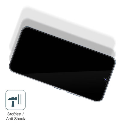 Schutz gegen Kratzer auf dem Tecno Pop 5S Glas durch Schlüssel, Stöße gegen die Tischkante oder Stürze