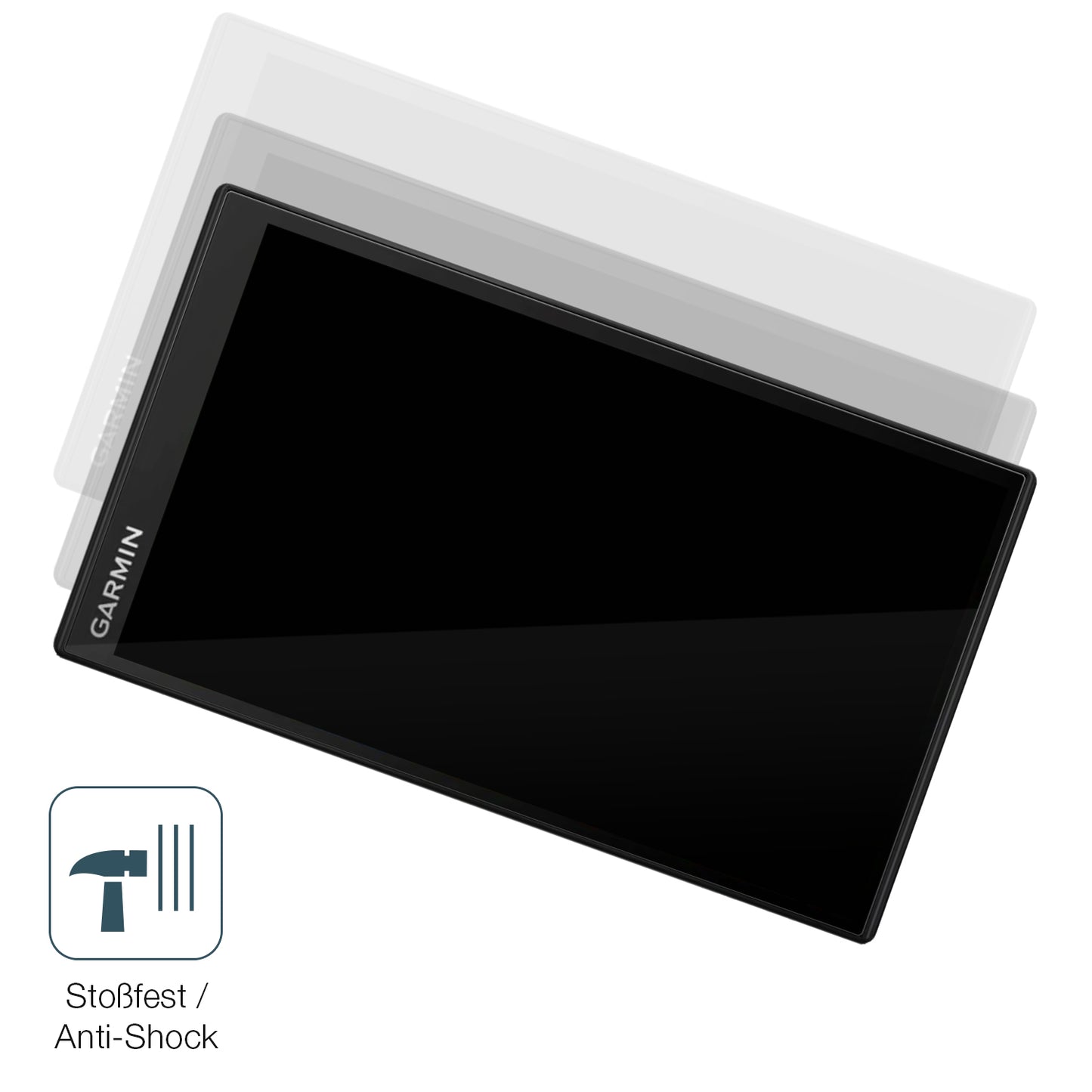 2x 9H Schutzfolie für Garmin DriveSmart 76 Panzerfolie