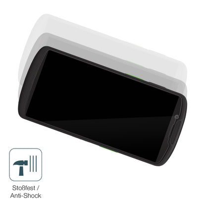 2x 9H Schutzfolie für Zebra TC53e-RFID Panzerfolie