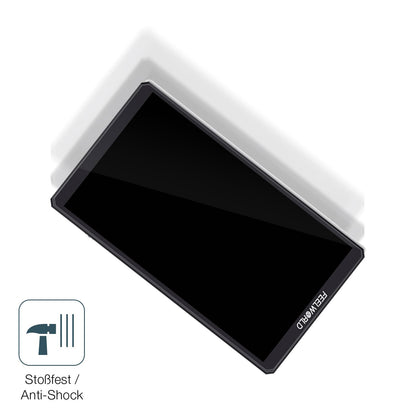 2x Screen Protector for Feelworld Cut6 6 Zoll Flexible Glass 9H dipos
