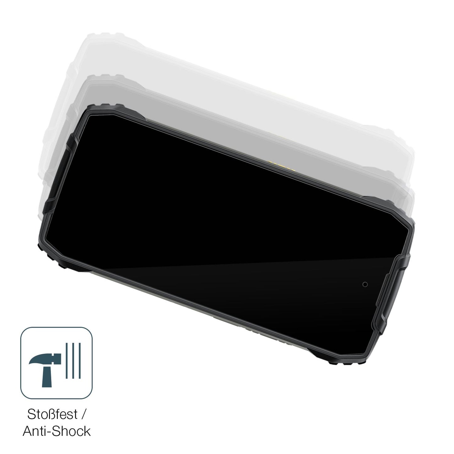 2x Screen Protector for Blackview Xplore 1 Flexible Glass 9H dipos