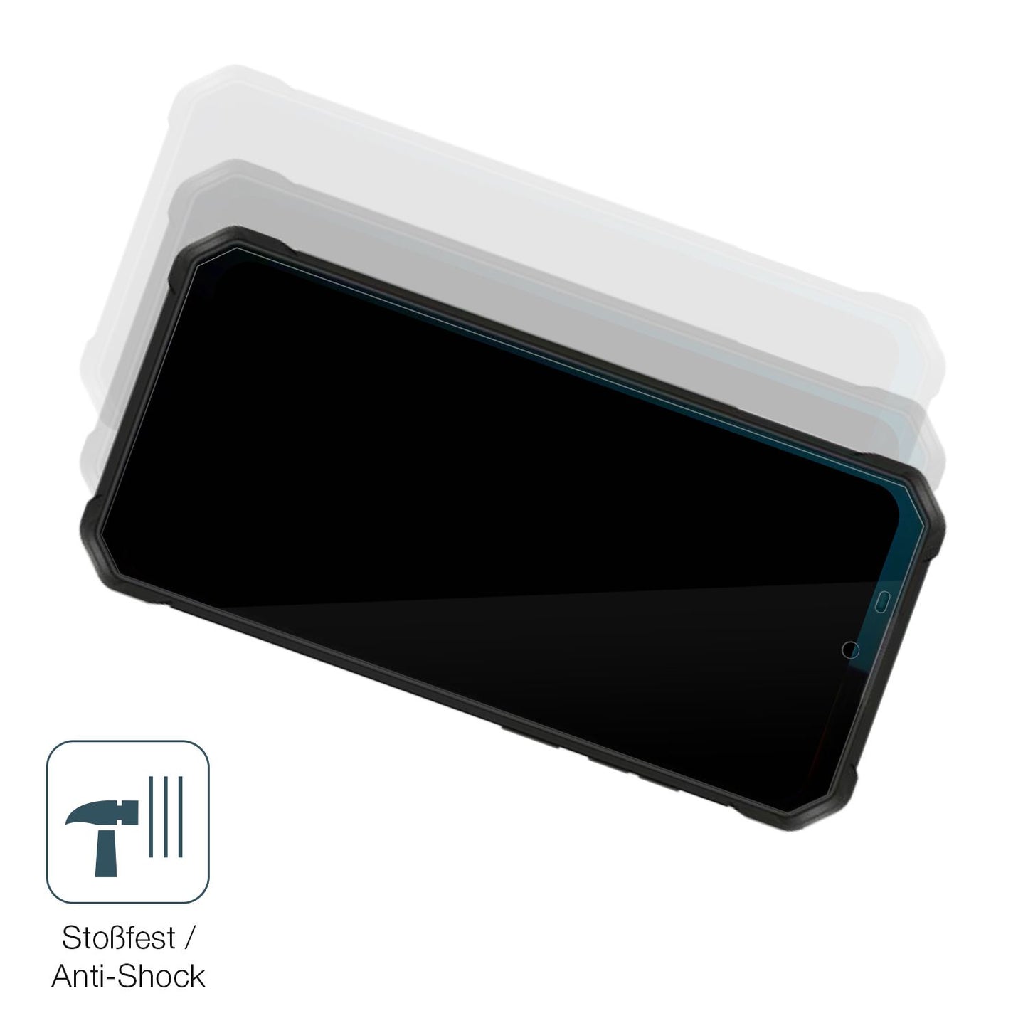 2x Screen Protector for Oukitel WP53 Pro Flexible Glass 9H dipos