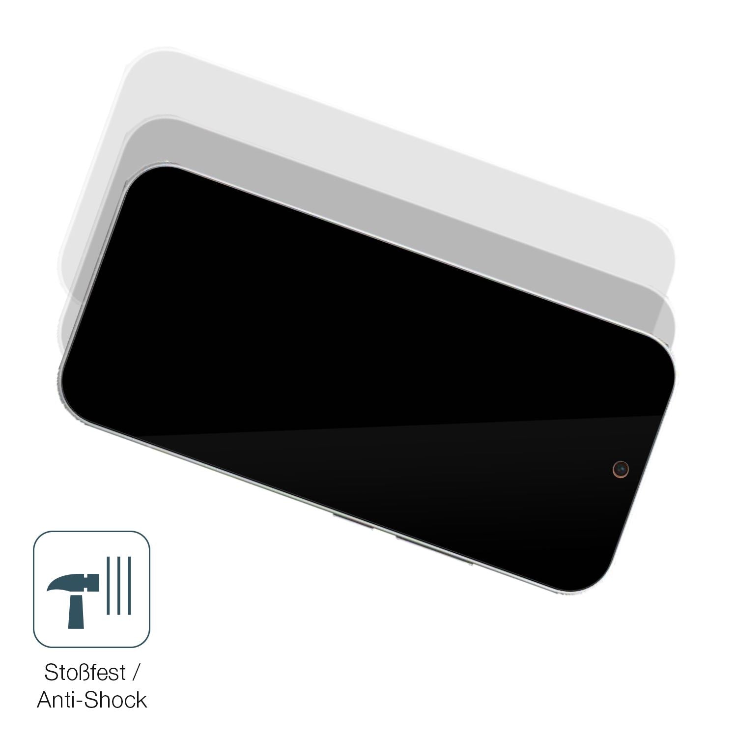 Schutz gegen Kratzer auf dem Xiaomi 17 Pro Glas durch Schlüssel, Stöße gegen die Tischkante oder Stürze