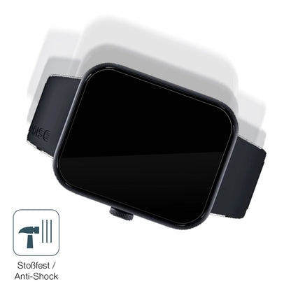 Schutz gegen Kratzer auf dem Noise ColorFit Pulse Go Buzz Glas durch Schlüssel, Stöße gegen die Tischkante oder Stürze