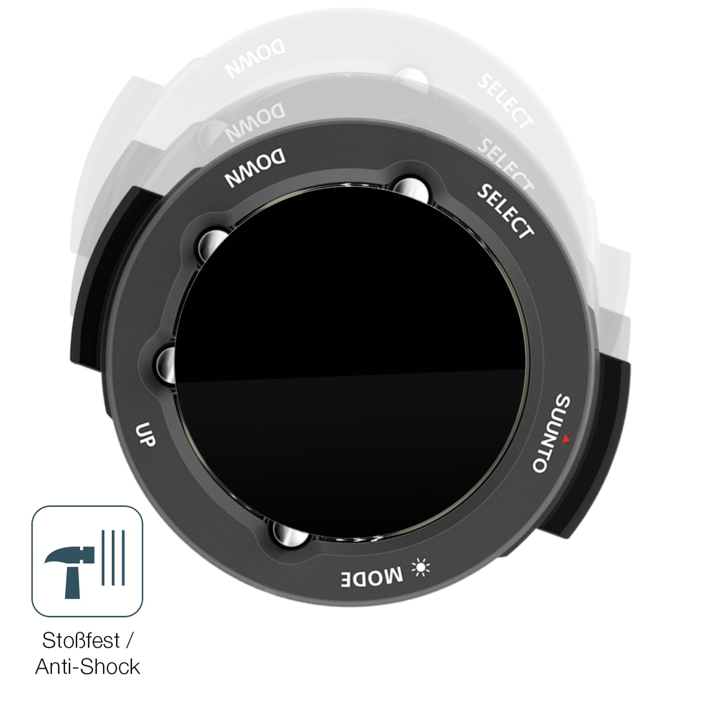 2x Screen Protector for Suunto Vyper Novo Flexible Glass 9H dipos