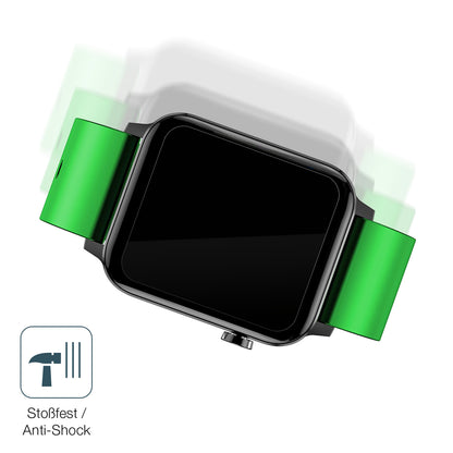 Schutz gegen Kratzer auf dem Judneer 1,4 Zoll Smartwatch Glas durch Schlüssel, Stöße gegen die Tischkante oder Stürze