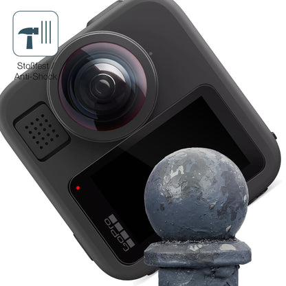 2x 9H Schutzfolie für GoPro Max 2 Panzerfolie