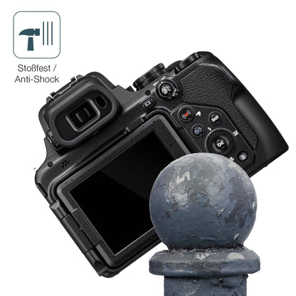 2x Screen Protector for Nikon Coolpix P1100 Flexible Glass 9H dipos