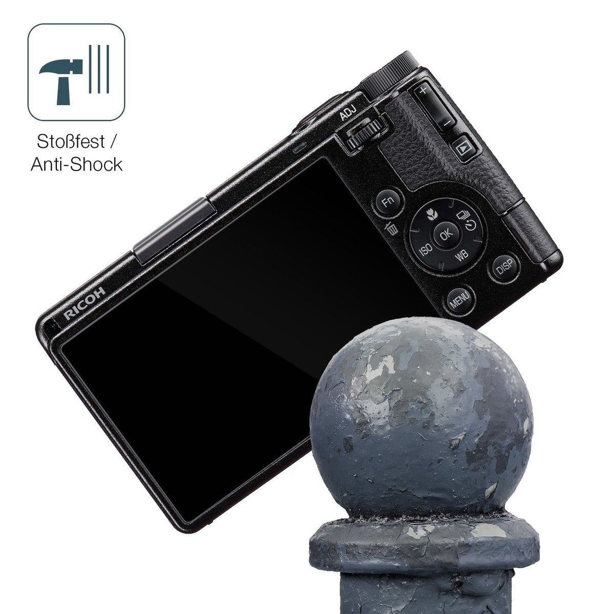 2x Screen Protector for Ricoh GR IV Flexible Glass 9H dipos