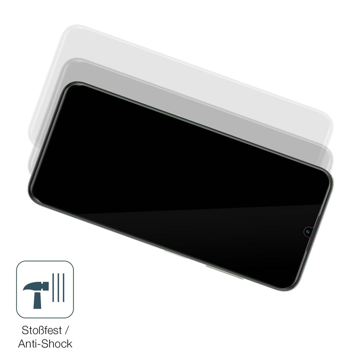 2x Screen Protector for ZTE Axon 50 Lite Flexible Glass 9H dipos