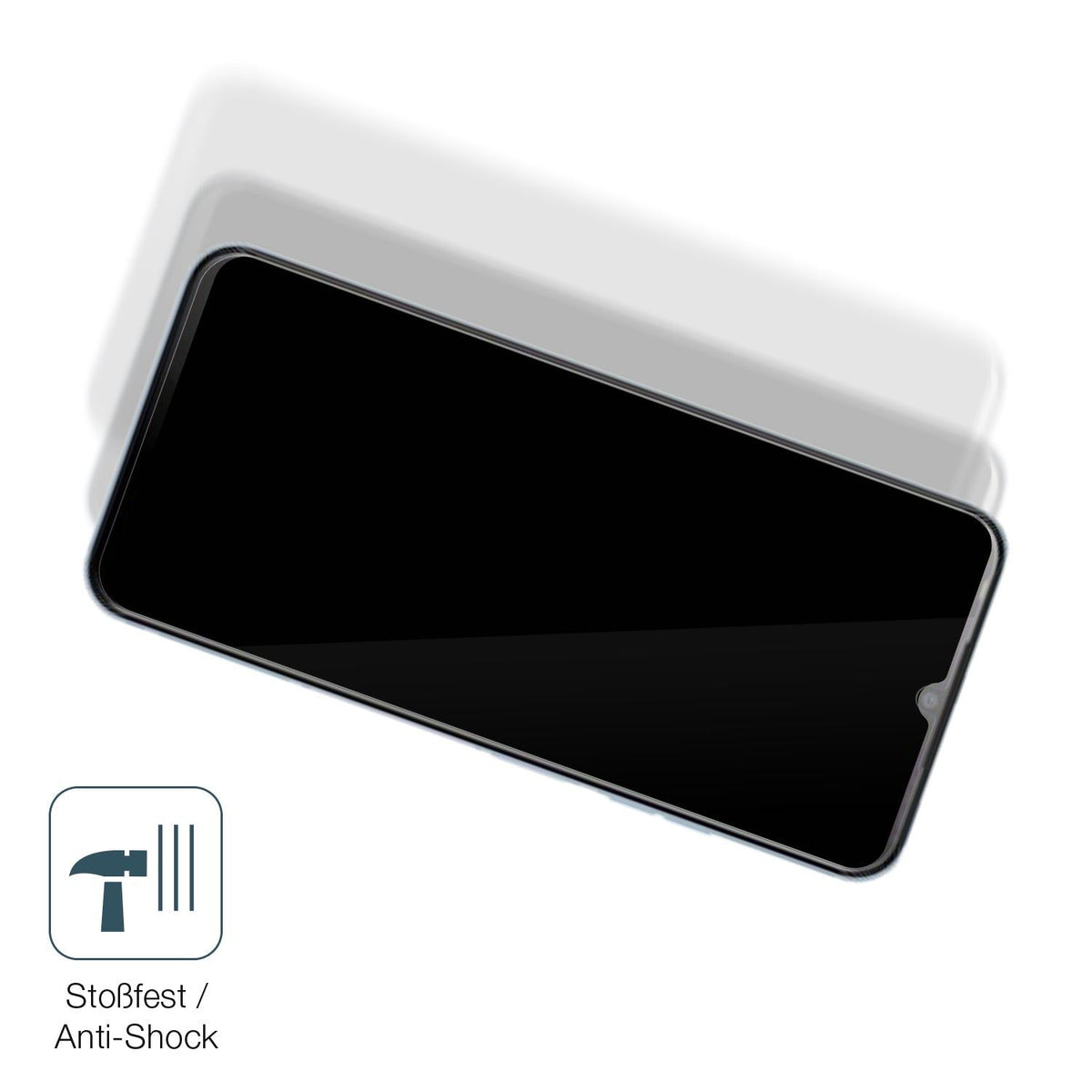 2x Screen Protector for Tecno Pop 6 Pro Flexible Glass 9H dipos