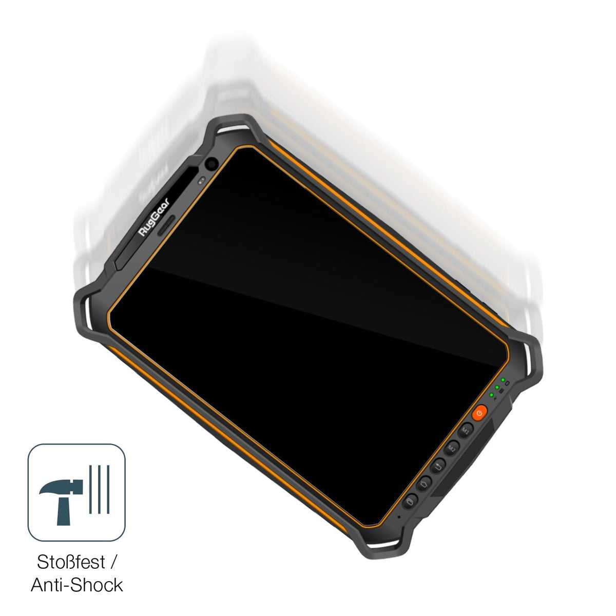 2x 9H Clear Screen Protector for RugGear RG930i – Shatterproof, Crystal Clear | dipos