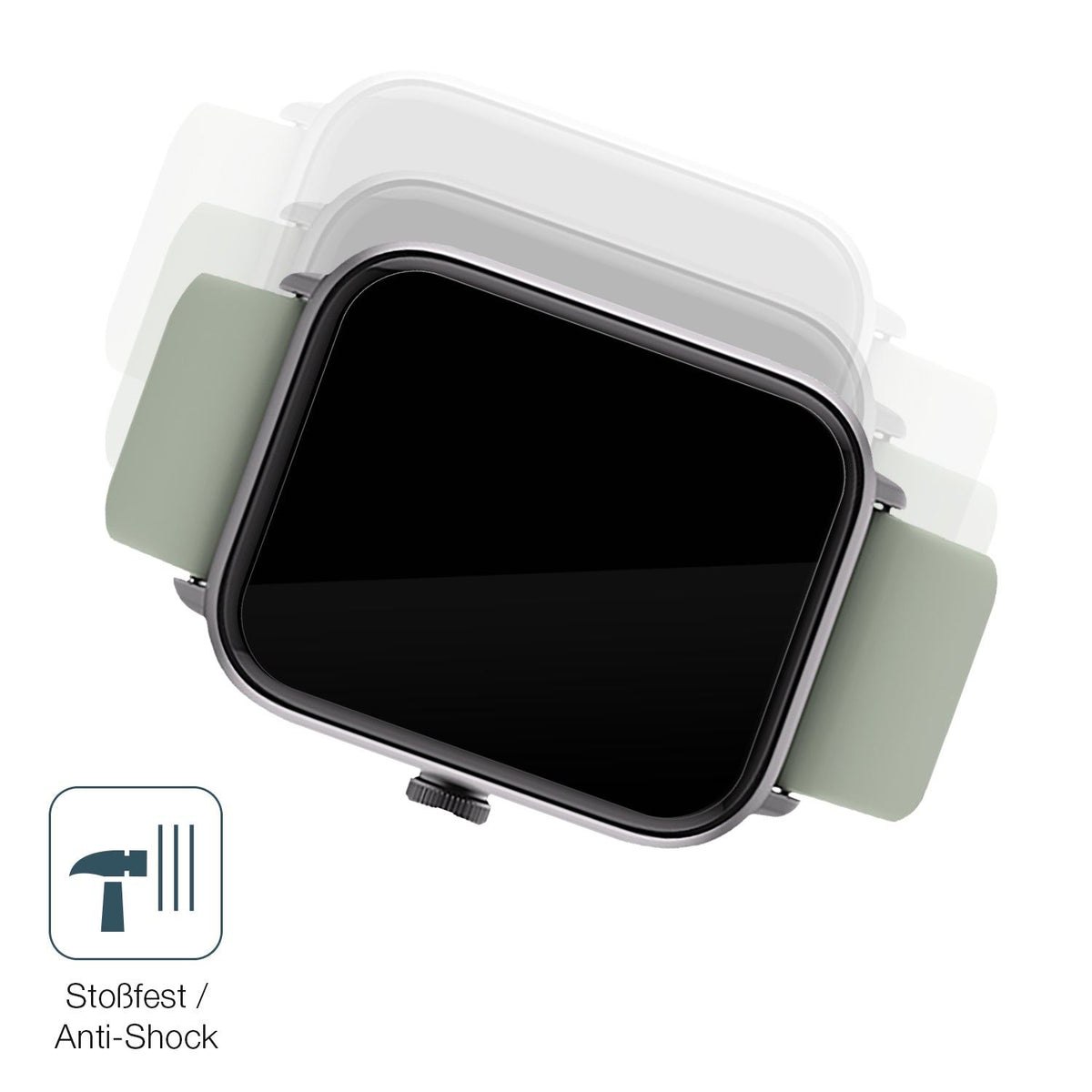 Screen Protector for Noise ColorFit Pro 3 Alpha Flexible Glass 9H dipos