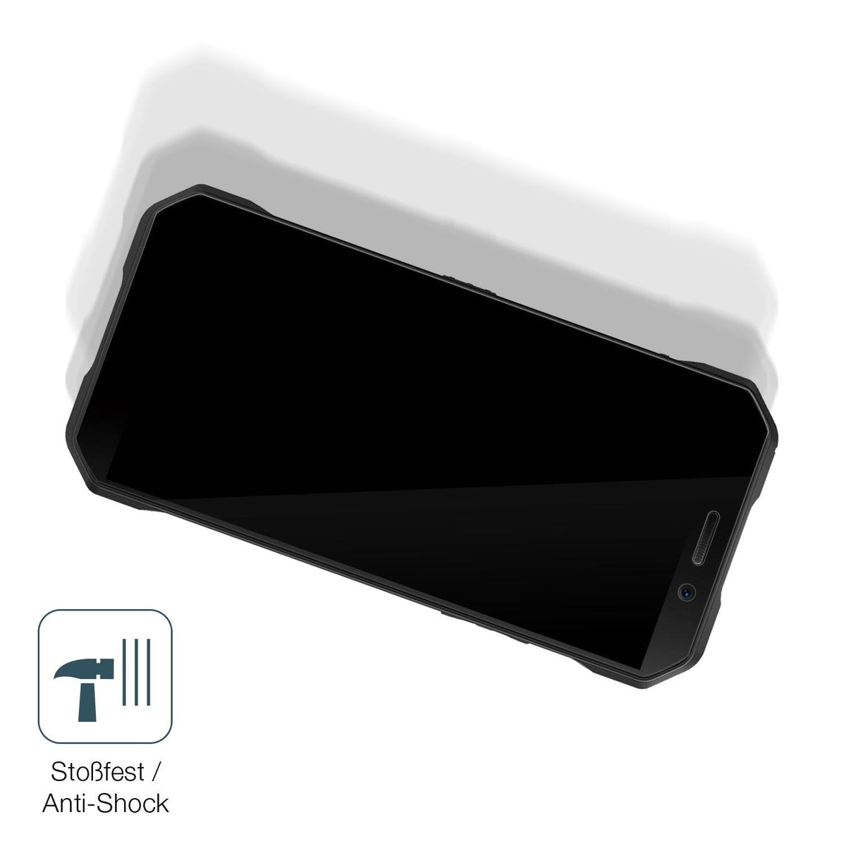 2x Screen Protector for Doogee S61 Pro Flexible Glass 9H dipos