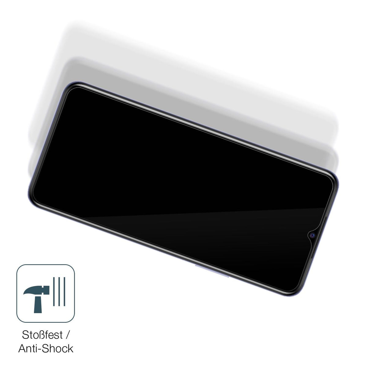 2x Screen Protector for Vivo Y21t Flexible Glass 9H dipos