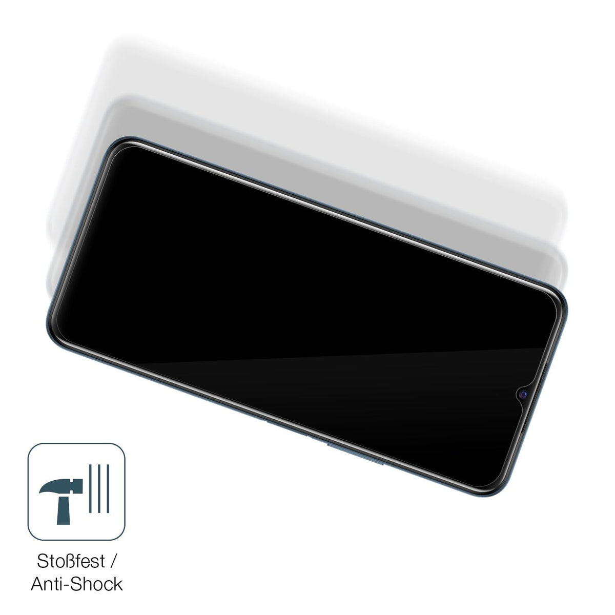2x Screen Protector for Vivo Y21s Flexible Glass 9H dipos
